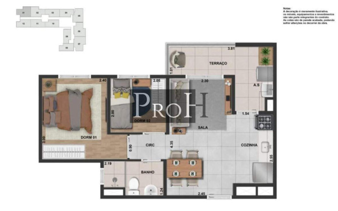 Imagem Apartamento com 2 Quartos à Venda, 42 m² em Jardim - Santo André Imagem Apartamento com 2 Quartos à Venda, 42 m² em Jardim - Santo André