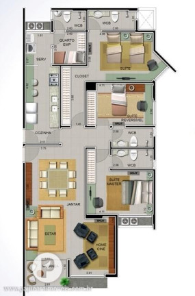 Imagem Apartamento com 3 Quartos à Venda, 132 m² em Jatiúca - Maceió