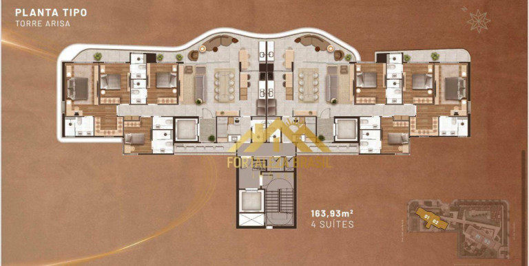 Imagem Imóvel com 4 Quartos à Venda, 203 m² em Meireles - Fortaleza
