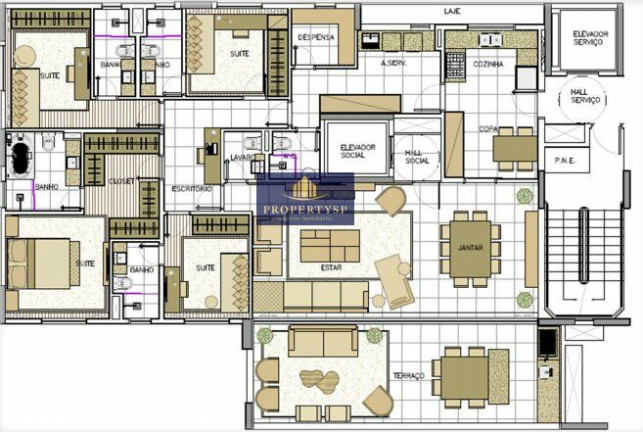 Imagem Apartamento com 3 Quartos à Venda, 212 m² em Perdizes - São Paulo Imagem Apartamento com 3 Quartos à Venda, 212 m² em Perdizes - São Paulo