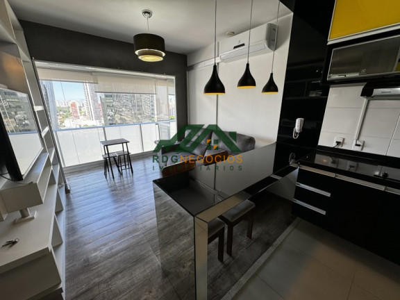 Imagem Apartamento com 1 Quarto para Alugar, 33 m² em Santo Amaro - São Paulo Imagem Apartamento com 1 Quarto para Alugar, 33 m² em Santo Amaro - São Paulo