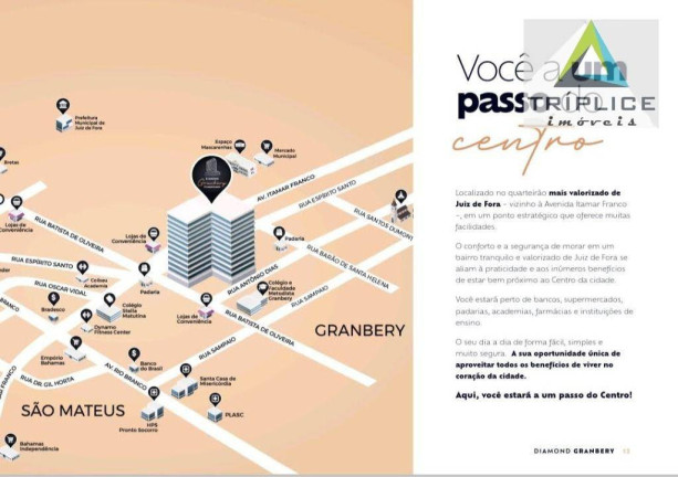 Imagem Apartamento com 2 Quartos à Venda, 51 m² em Granbery - Juiz De Fora Imagem Apartamento com 2 Quartos à Venda, 51 m² em Granbery - Juiz De Fora