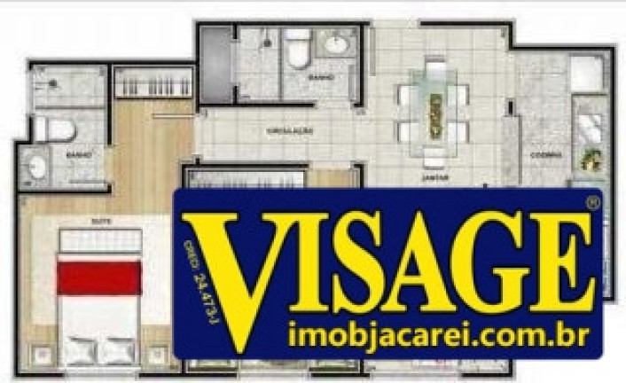 Imagem Apartamento com 3 Quartos à Venda, 124 m² em Vila Branca - Jacareí Imagem Apartamento com 3 Quartos à Venda, 124 m² em Vila Branca - Jacareí