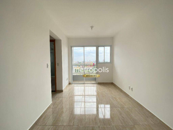 Imagem Apartamento com 2 Quartos para Alugar, 55 m² em Vila Príncipe De Gales - Santo André