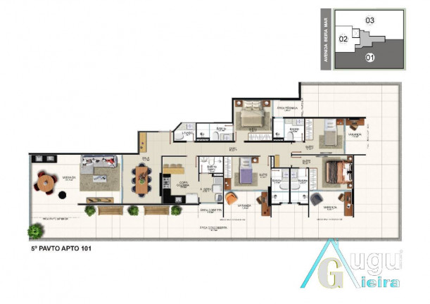 Imagem Apartamento com 4 Quartos à Venda, 262 m² em Praia Do Morro - Guarapari