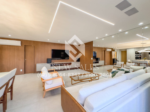 Imagem Apartamento com 3 Quartos à Venda, 137 m² em Setor Marista - Goiânia