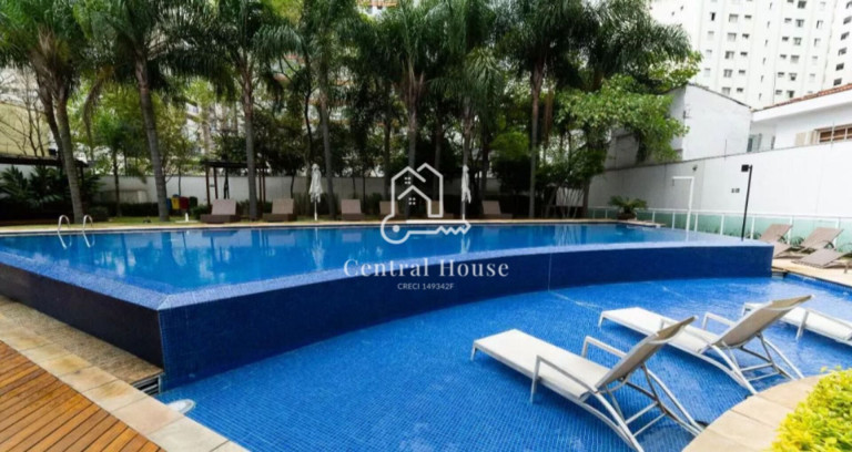 Imagem Apartamento com 1 Quarto para Alugar, 49 m² em Campo Belo - São Paulo