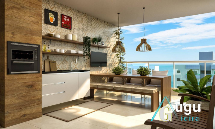 Apartamento com 3 Quartos à Venda, 94 m² em Praia Do Morro - Guarapari