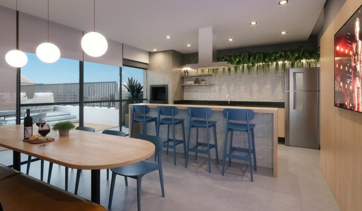 Imagem Apartamento com 2 Quartos à Venda, 51 m² em Centro - Curitiba