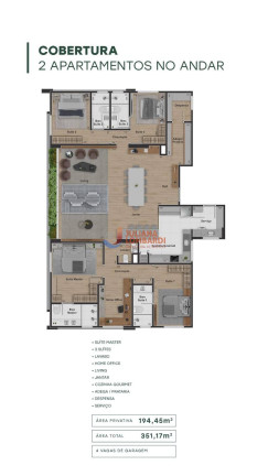 Imagem Apartamento com 2 Quartos à Venda, 75 m² em Centro - Cascavel Imagem Apartamento com 2 Quartos à Venda, 75 m² em Centro - Cascavel