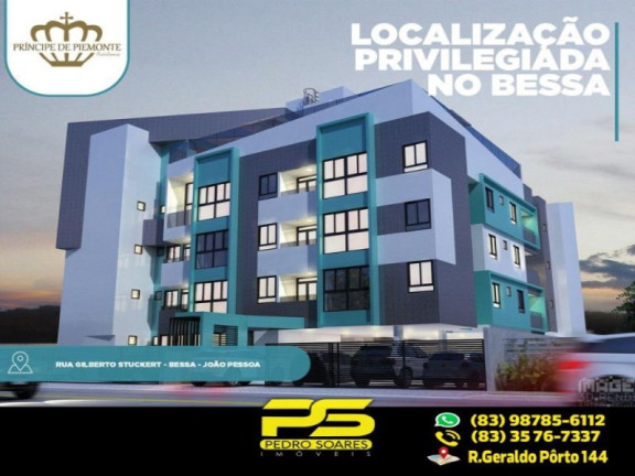 Imagem Apartamento com 2 Quartos à Venda, 54 m² em Jardim Oceania - João Pessoa Imagem Apartamento com 2 Quartos à Venda, 54 m² em Jardim Oceania - João Pessoa