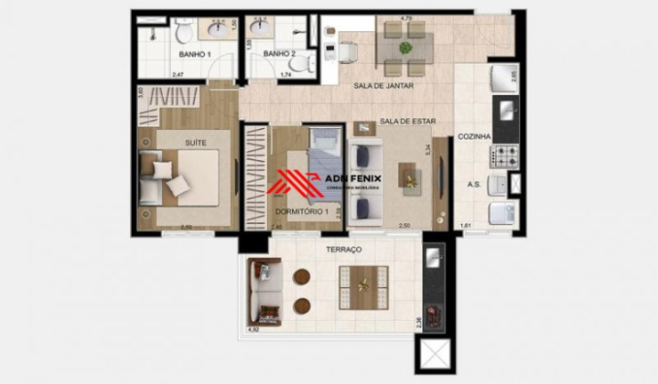 Imagem Apartamento com 2 Quartos à Venda, 68 m² em Jardim Flor Da Montanha - Guarulhos
