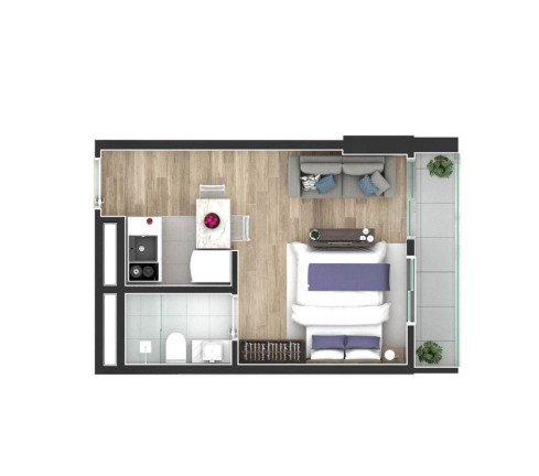 Imagem Imóvel com 1 Quarto à Venda, 35 m² em Centro - Curitiba Imagem Imóvel com 1 Quarto à Venda, 35 m² em Centro - Curitiba