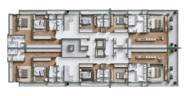 Imagem Apartamento com 4 Quartos à Venda, 226 m² em Praia Brava De Itajaí - Itajaí