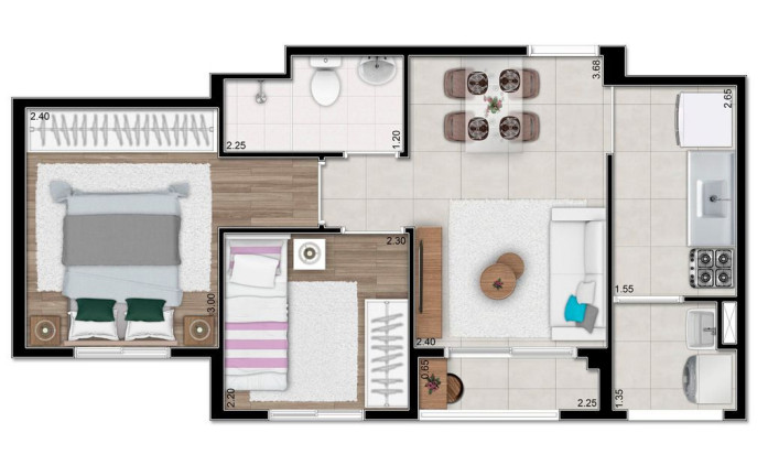 Imagem Apartamento com 2 Quartos à Venda, 37 m² em Itaquera - São Paulo Imagem Apartamento com 2 Quartos à Venda, 37 m² em Itaquera - São Paulo