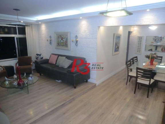 Imagem Apartamento com 3 Quartos à Venda, 128 m² em Aparecida - Santos