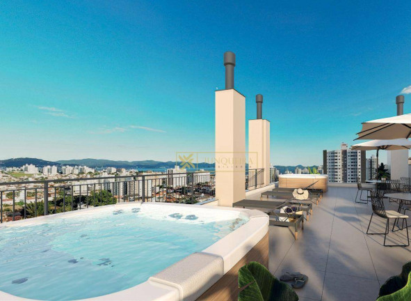 Imagem Apartamento com 1 Quarto à Venda, 33 m² em Barreiros - São José Imagem Apartamento com 1 Quarto à Venda, 33 m² em Barreiros - São José