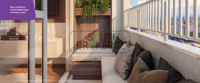 Imagem Apartamento com 2 Quartos à Venda, em Pinheirinho - Curitiba Imagem Apartamento com 2 Quartos à Venda, em Pinheirinho - Curitiba