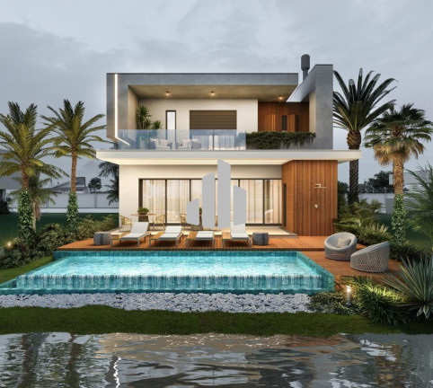 Imagem Casa de Condomínio com 4 Quartos à Venda, 223 m² em Guarita - Torres