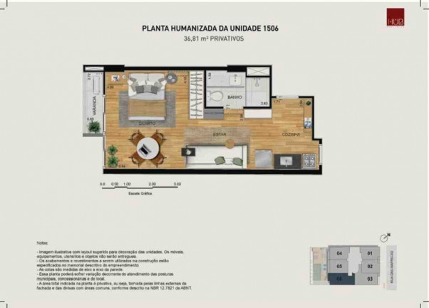 Imagem Imóvel com 1 Quarto à Venda, 35 m² em Centro - Rio De Janeiro