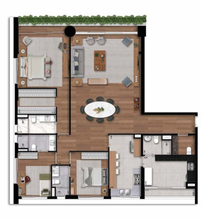 Imagem Imóvel com 4 Quartos à Venda, 377 m² em Itaim Bibi - São Paulo