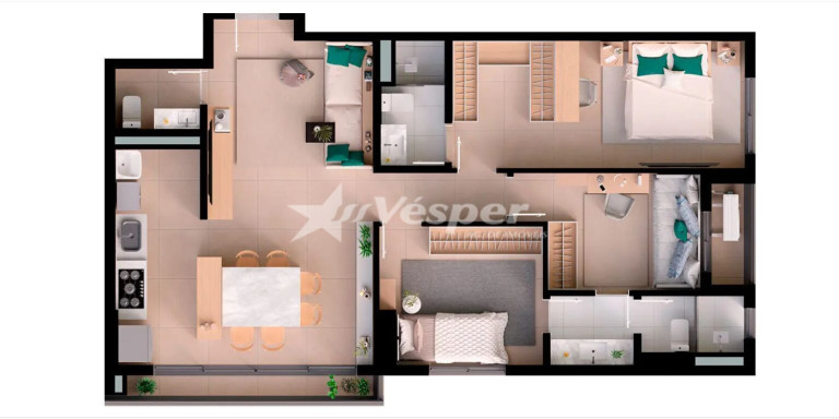 Imagem Apartamento com 2 Quartos à Venda, 65 m² em Jardim Goiás - Goiânia Imagem Apartamento com 2 Quartos à Venda, 65 m² em Jardim Goiás - Goiânia