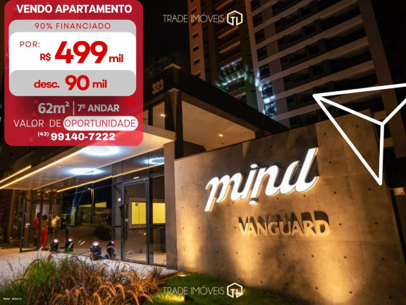 Imagem Apartamento com 2 Quartos à Venda, 62 m² em Terra Bonita - Londrina Imagem Apartamento com 2 Quartos à Venda, 62 m² em Terra Bonita - Londrina