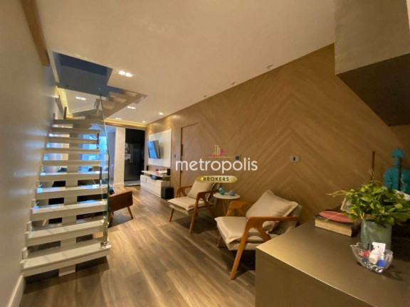 Imagem Cobertura com 3 Quartos à Venda, 180 m² em Santo Antônio - São Caetano Do Sul