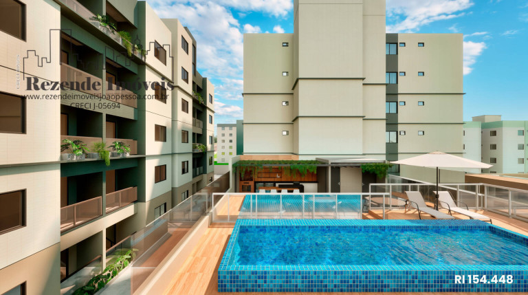 Imagem Apartamento com 2 Quartos à Venda, 51 m² em Portal Do Sol - João Pessoa
