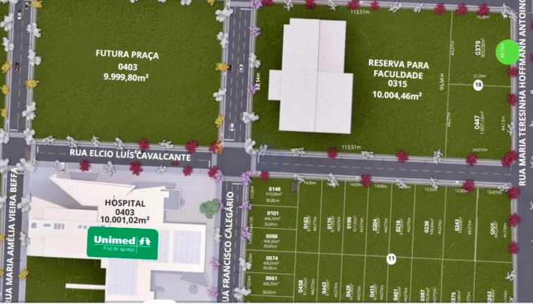 Terreno à Venda, 1.007 m² em Jardim Guarapuava - Foz Do Iguaçu