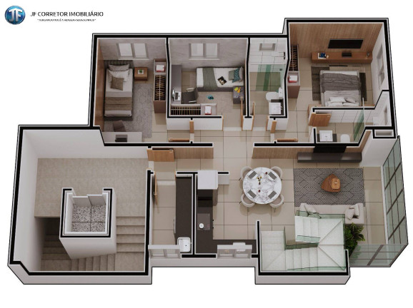 Imagem Apartamento com 3 Quartos à Venda, 90 m² em Cidade Nobre - Ipatinga Imagem Apartamento com 3 Quartos à Venda, 90 m² em Cidade Nobre - Ipatinga