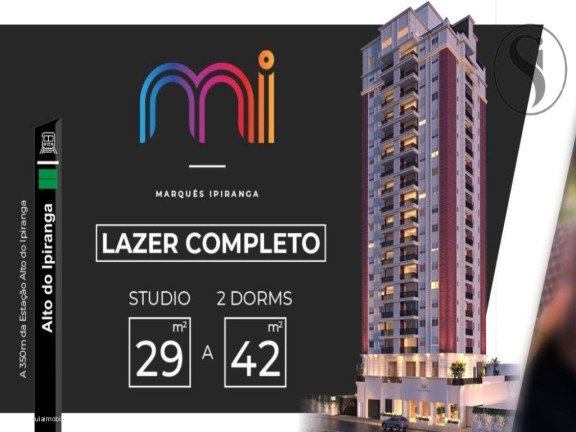 Imagem Apartamento com 2 Quartos à Venda, 42 m² em Vila Dom Pedro I - São Paulo Imagem Apartamento com 2 Quartos à Venda, 42 m² em Vila Dom Pedro I - São Paulo