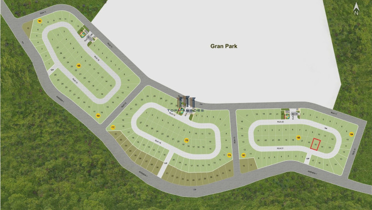 Imagem Terreno à Venda, 400 m² em Residencial Gran Park - Vespasiano Imagem Terreno à Venda, 400 m² em Residencial Gran Park - Vespasiano