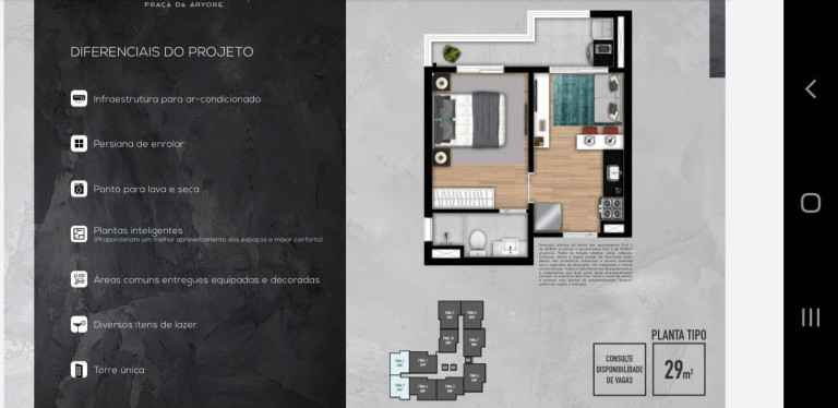 Imagem Apartamento com 2 Quartos à Venda,  em Praça Da Arvore - São Paulo