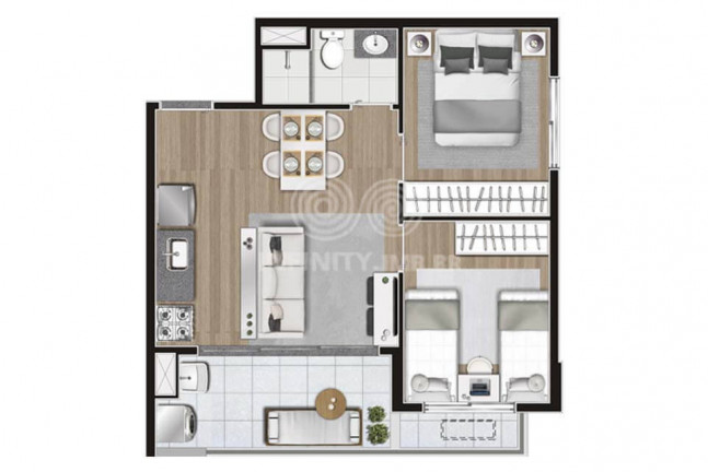 Imagem Apartamento com 2 Quartos à Venda, 45 m² em Anália Franco - São Paulo Imagem Apartamento com 2 Quartos à Venda, 45 m² em Anália Franco - São Paulo