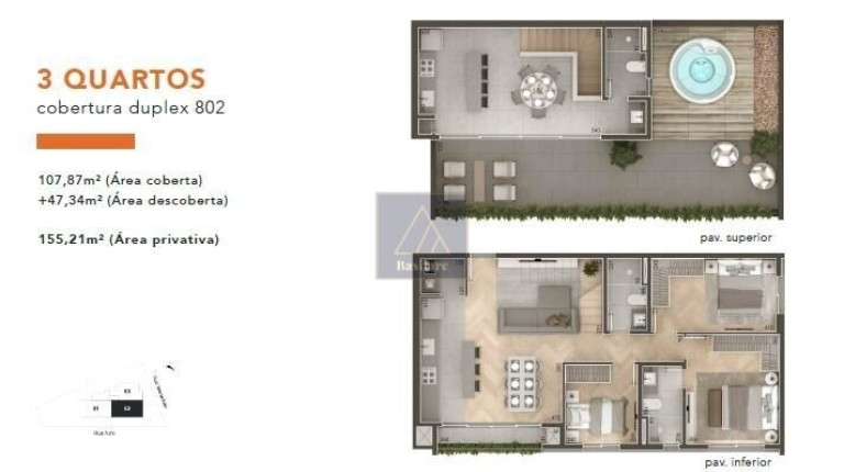 Imagem Apartamento com 2 Quartos à Venda, 72 m² em água Verde - Curitiba