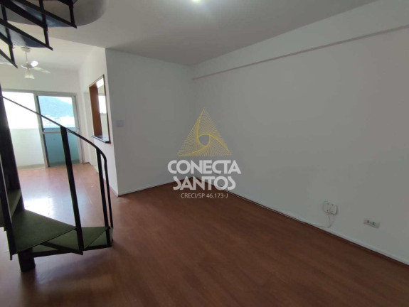 Imagem Apartamento com 1 Quarto para Alugar, 60 m² em Centro - São Vicente Imagem Apartamento com 1 Quarto para Alugar, 60 m² em Centro - São Vicente