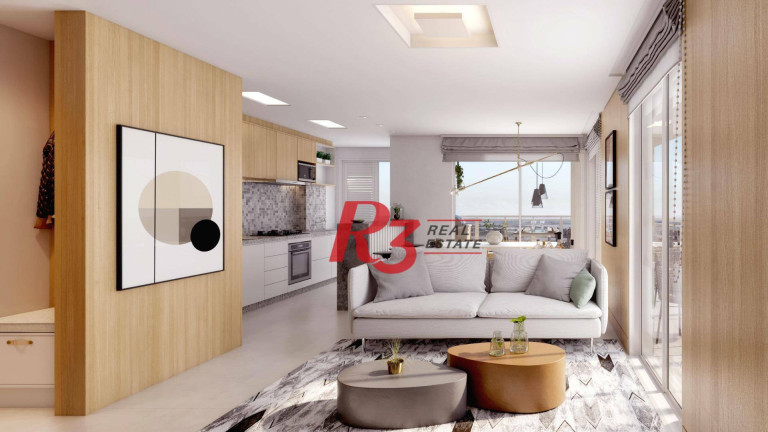 Imagem Apartamento com 1 Quarto à Venda, 66 m² em Vila Rica - Santos Imagem Apartamento com 1 Quarto à Venda, 66 m² em Vila Rica - Santos