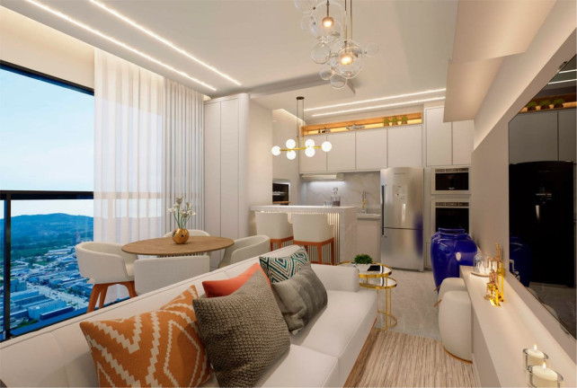 Imagem Apartamento com 1 Quarto à Venda, 40 m² em Perequê - Porto Belo