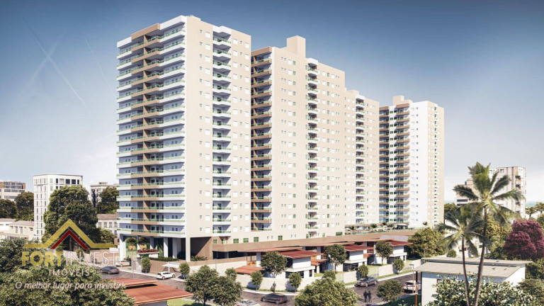 Imóvel com 2 Quartos à Venda, 70 m² em Boqueirão - Praia Grande