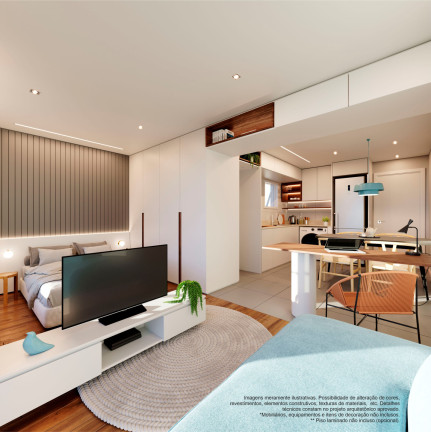 Imagem Apartamento com 1 Quarto à Venda, 32 m² em Centro - Caxias Do Sul Imagem Apartamento com 1 Quarto à Venda, 32 m² em Centro - Caxias Do Sul