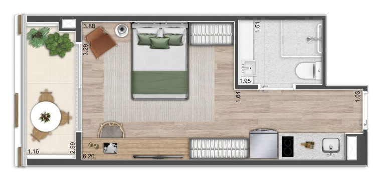 Imagem Imóvel com 1 Quarto à Venda, 22 m² em Pinheiros - São Paulo Imagem Imóvel com 1 Quarto à Venda, 22 m² em Pinheiros - São Paulo