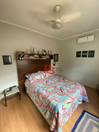 Imagem Apartamento com 1 Quarto para Alugar, 48 m² em Encruzilhada - Santos