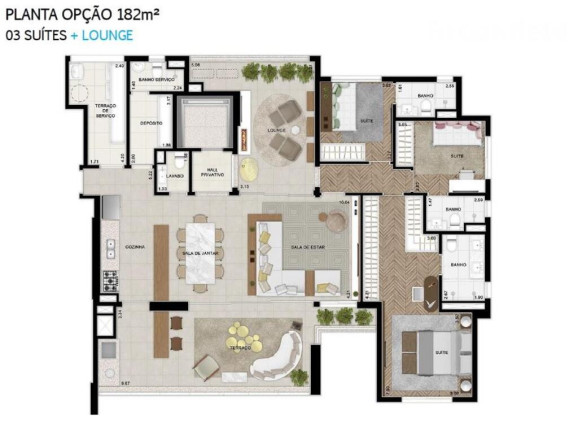 Imagem Apartamento com 4 Quartos à Venda, em Indianópolis - São Paulo Imagem Apartamento com 4 Quartos à Venda, em Indianópolis - São Paulo