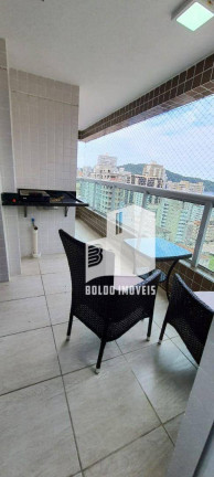 Apartamento com 2 Quartos à Venda, 74 m² em Canto Do Forte - Praia Grande