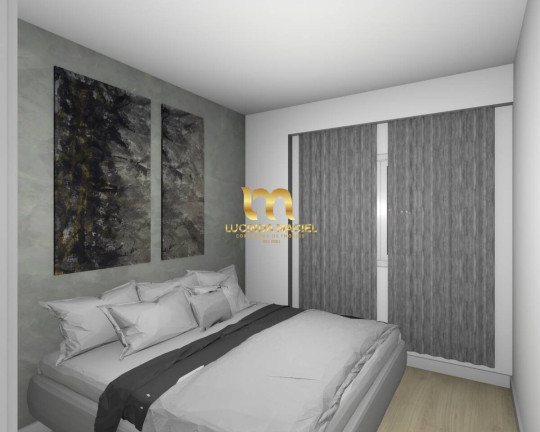 Imagem Apartamento com 2 Quartos à Venda, 47 m² em Guilhermina - Praia Grande
