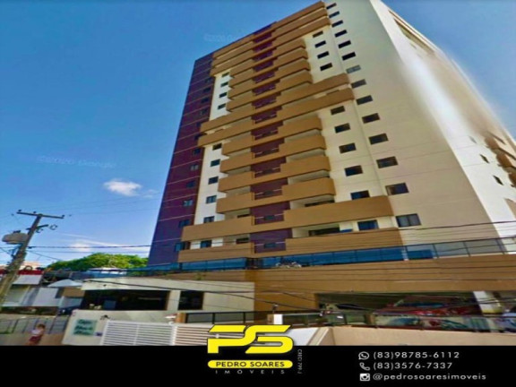 Apartamento com 3 Quartos à Venda, 86 m² em Miramar - João Pessoa