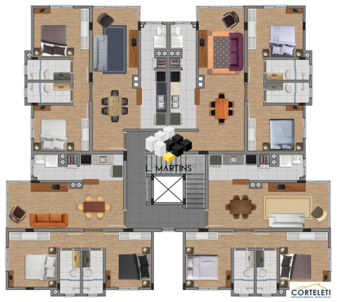 Imagem Apartamento com 2 Quartos à Venda, 71 m² em Ipê Amarelo - Gramado Imagem Apartamento com 2 Quartos à Venda, 71 m² em Ipê Amarelo - Gramado