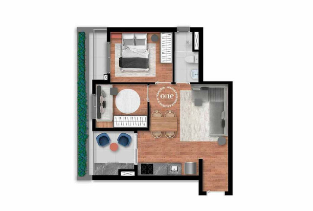 Imagem Apartamento com 1 Quarto à Venda, 35 m² em Moema - São Paulo Imagem Apartamento com 1 Quarto à Venda, 35 m² em Moema - São Paulo