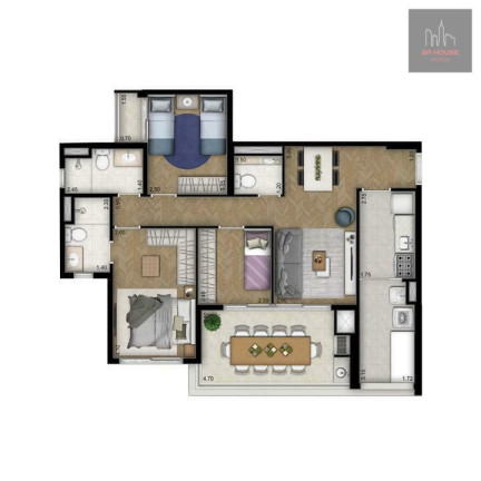 Imagem Apartamento com 3 Quartos à Venda, 88 m² em Vila Leopoldina - São Paulo